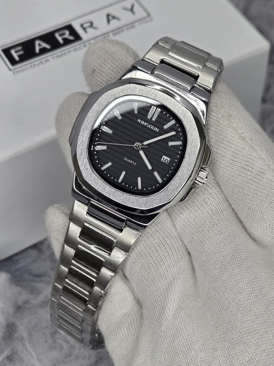Nautilus Smooth Movement Date Watch